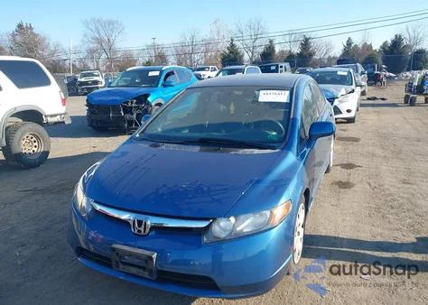 2007 Honda Civic Lx from USA, damaged, VIN 1HGFA16527L125026